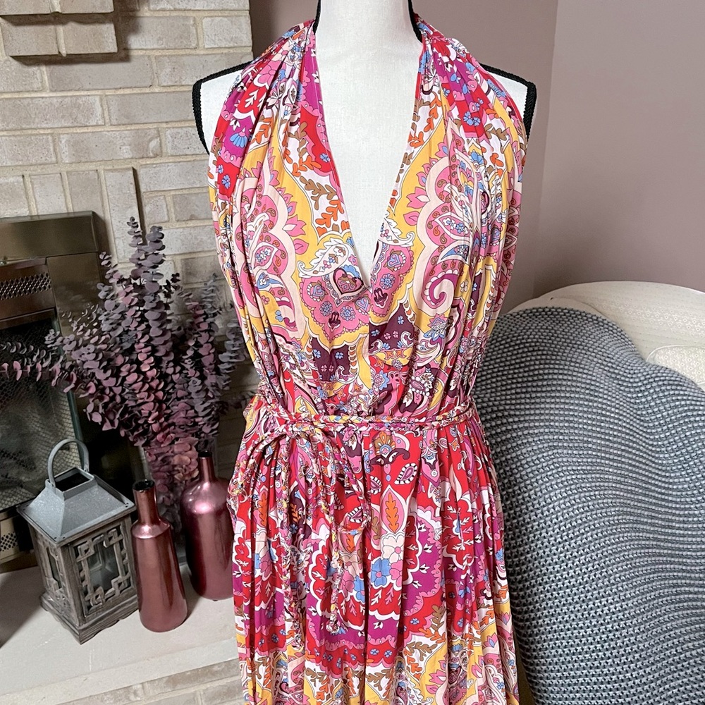 NEW MILLE Marilyn Cotton Sundress - Zanzibar Print